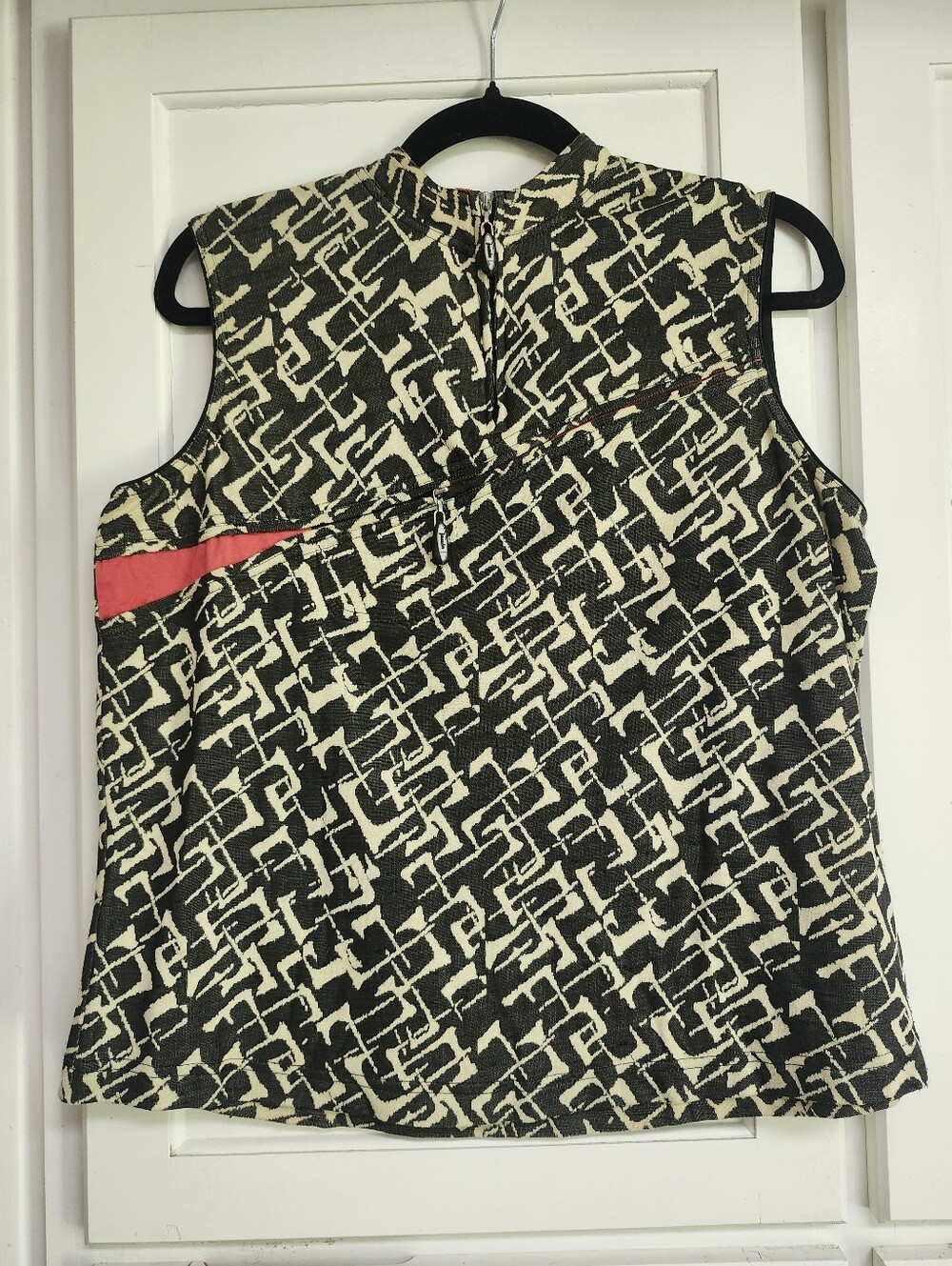 Jamie Sadock Vintage Geometric Print Golf Jacket – Size L
